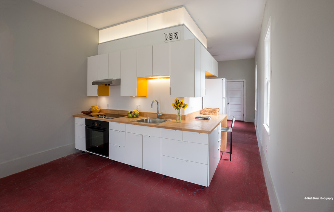 Kitchen + Work Space