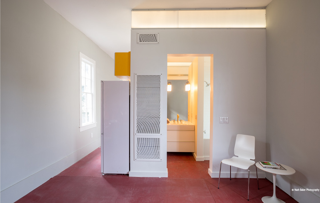 Bathroom from Sleeping Space